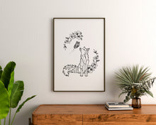 Load image into Gallery viewer, Fox and Butterfly