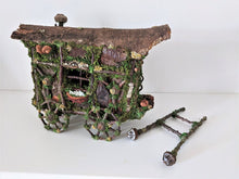 Load image into Gallery viewer, Miniature Wooden Wagon