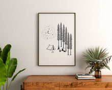 Load image into Gallery viewer, Forest Camping