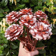 Load image into Gallery viewer, Blooming Copper Rose