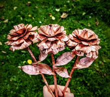 Load image into Gallery viewer, Blooming Copper Rose