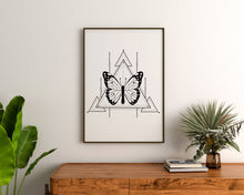 Load image into Gallery viewer, Geometric Butterfly