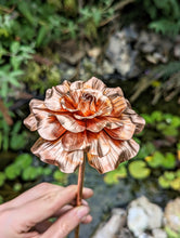 Load image into Gallery viewer, Blooming Copper Rose