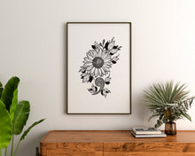 Load image into Gallery viewer, Sunflower Semicolon