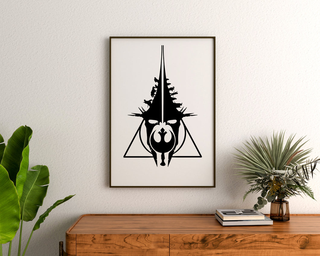 Lord of The Rings, Harry Potter & Star Wars - Combo Design 7