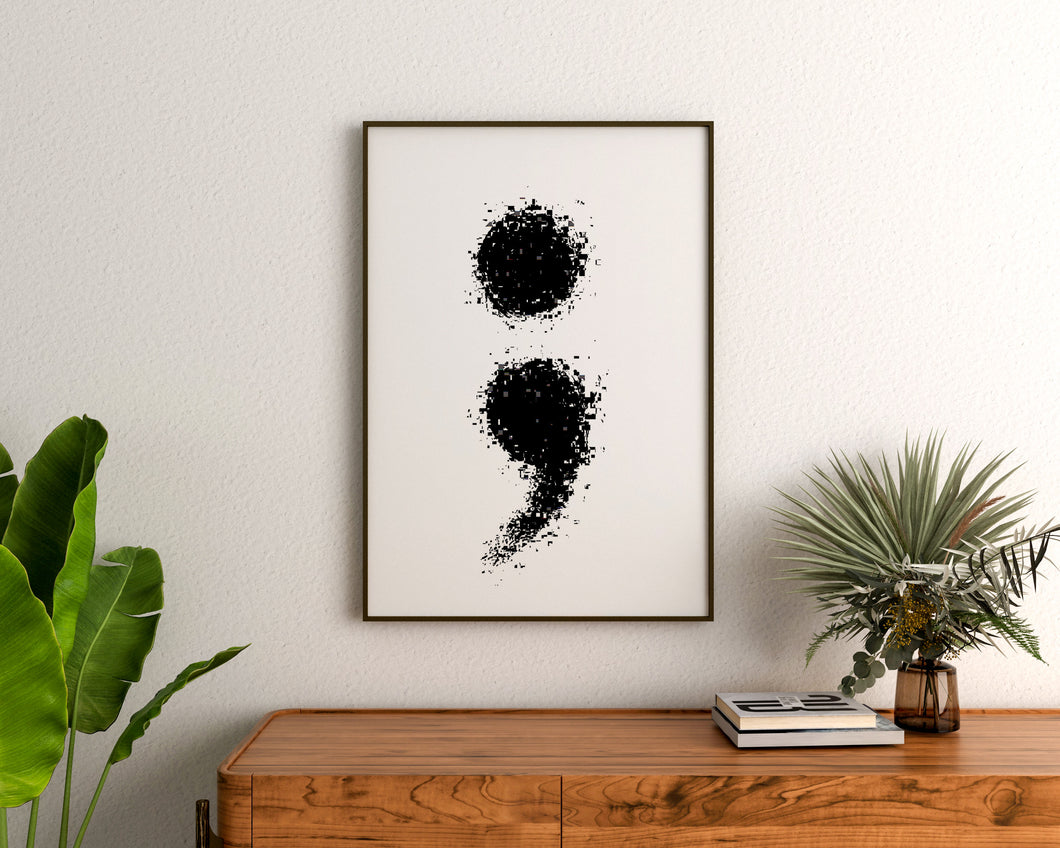 SEMICOLON โ JD Illustrations Ltd