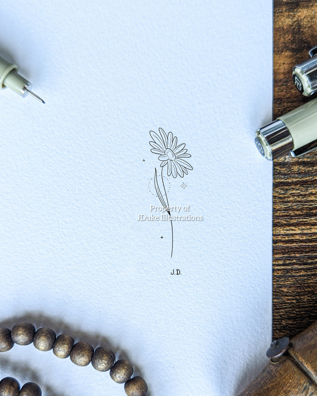 Daisy - April - Tiny Birthflower