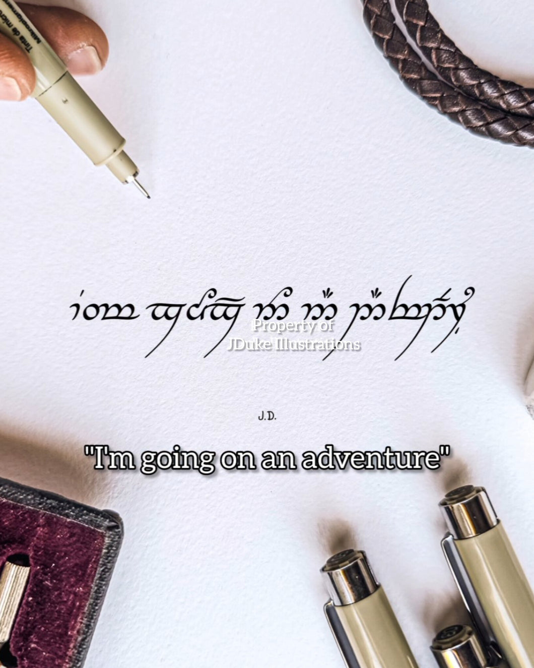 I'm going on an adventure - Elvish