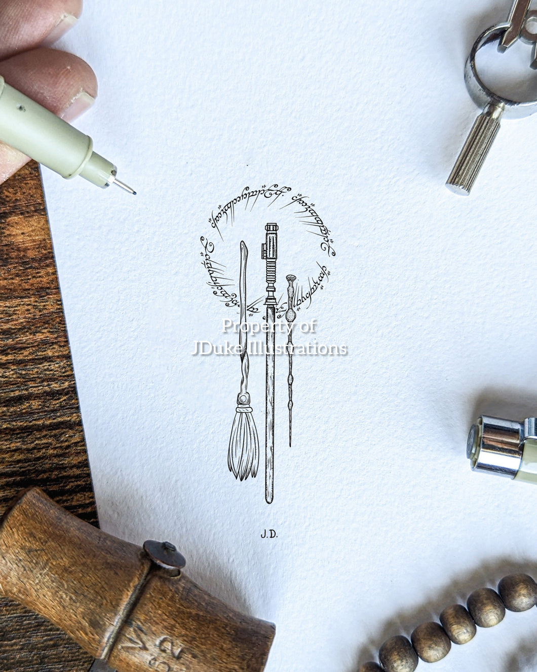 Lord of The Rings, Star Wars & Harry Potter  - Combo Design 29