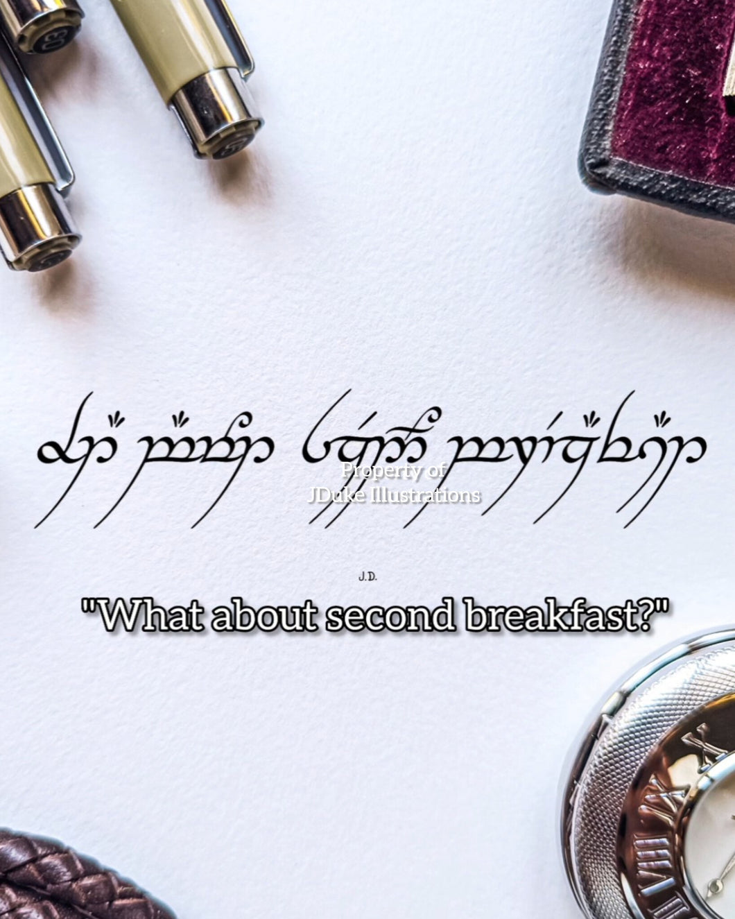 What about second breakfast - Elvish