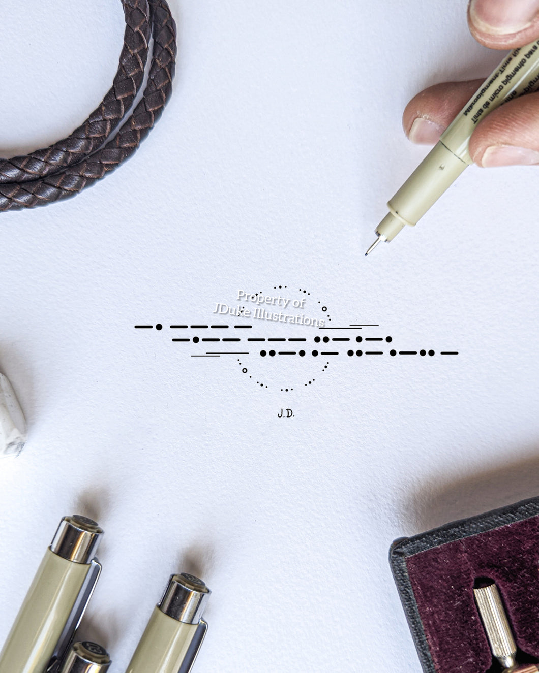 Not your fault - Morse Code