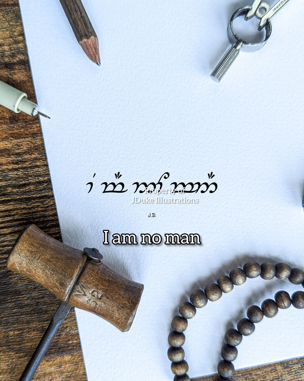 I am no man - Elvish