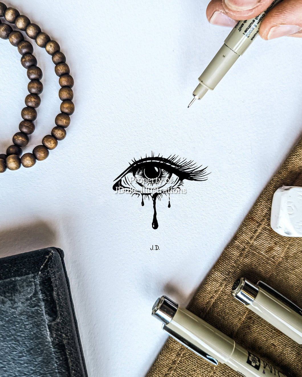 Dripping Eye - Wednesday