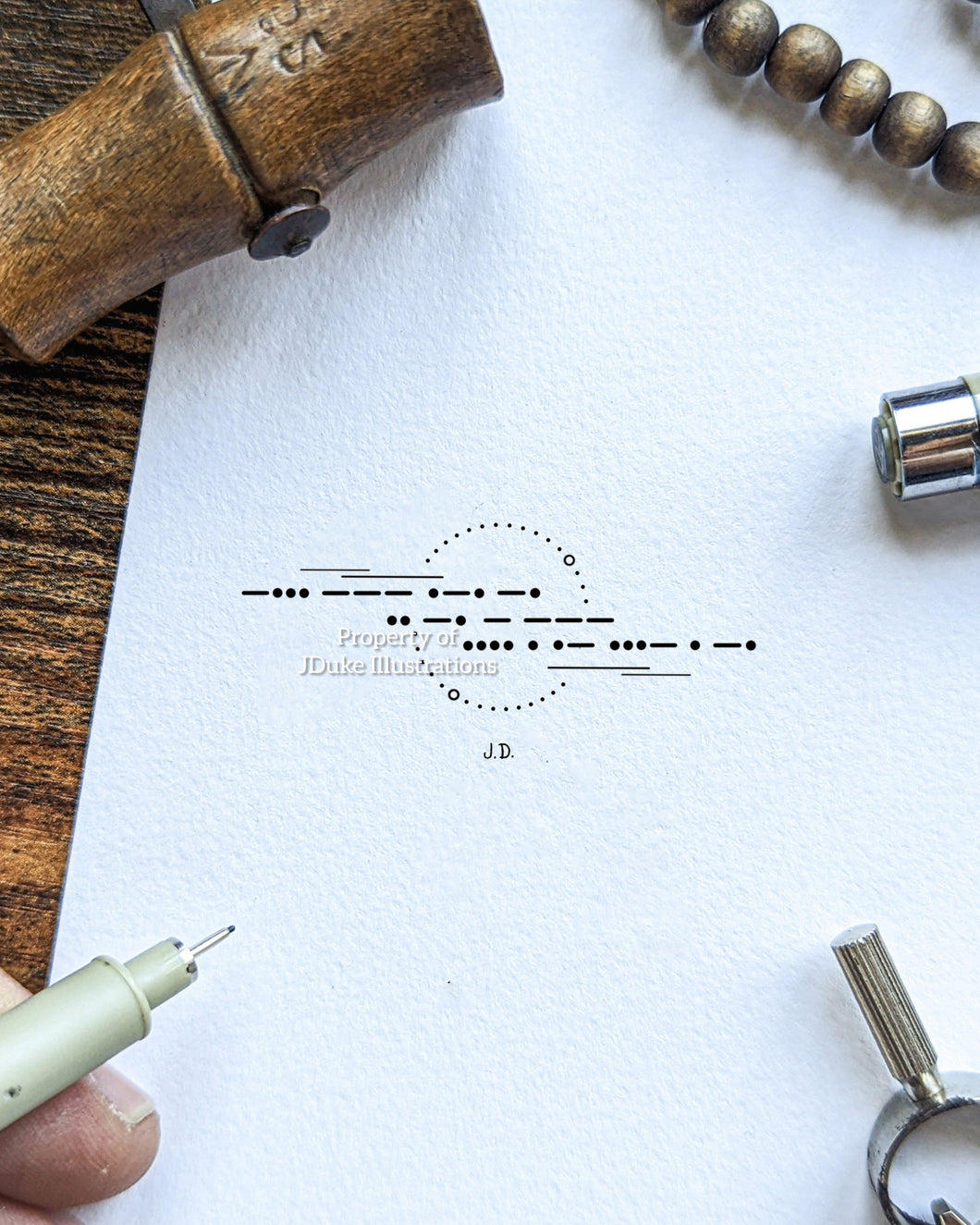 Born into Heaven - Morse Code