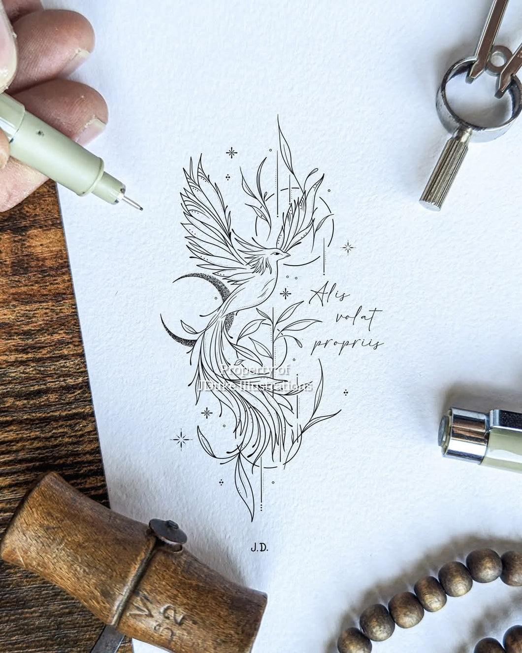 Alis volat propriis - Phoenix