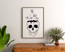 Load image into Gallery viewer, Butterfly Skull
