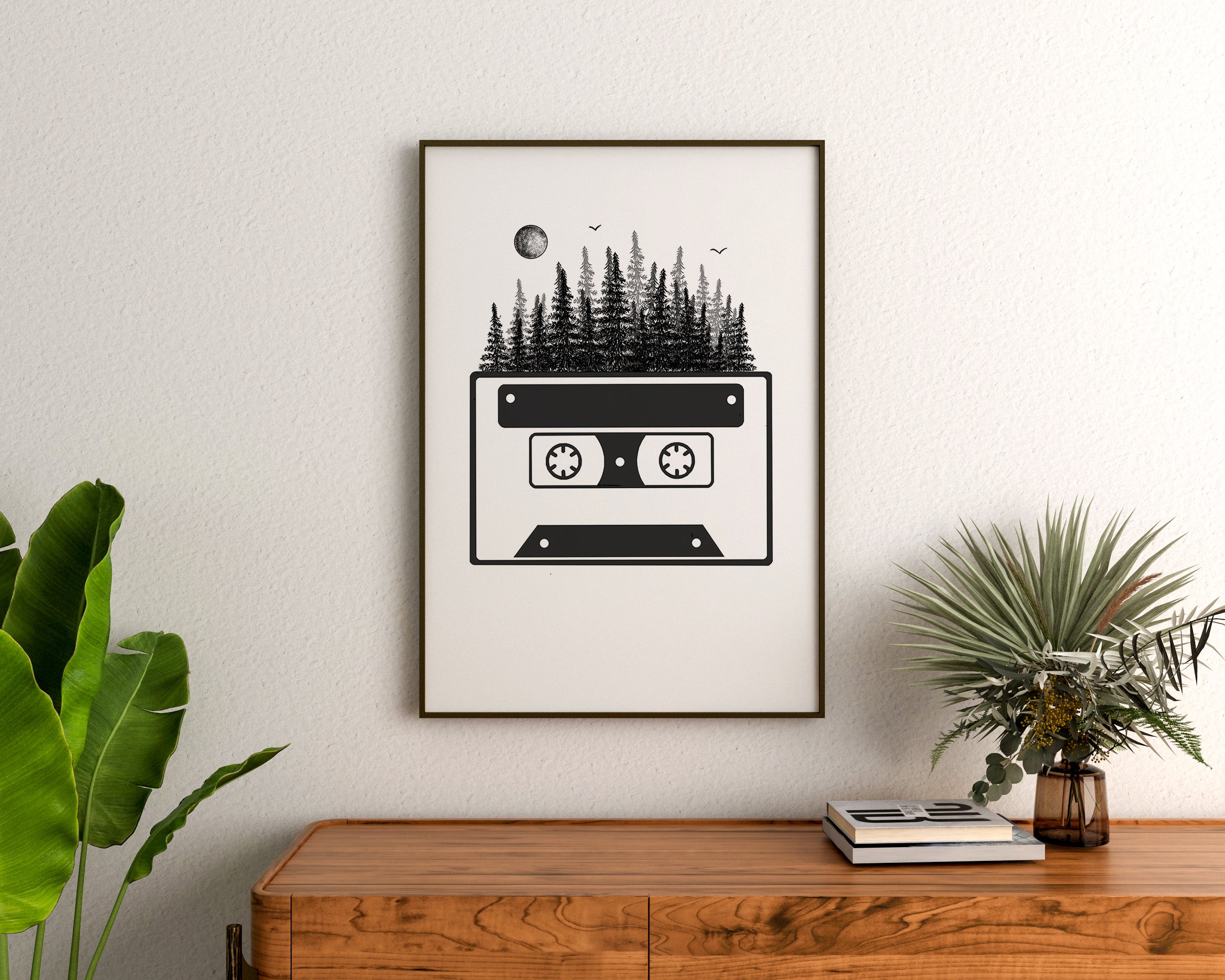 Cassette Forest JDuke Illustrations